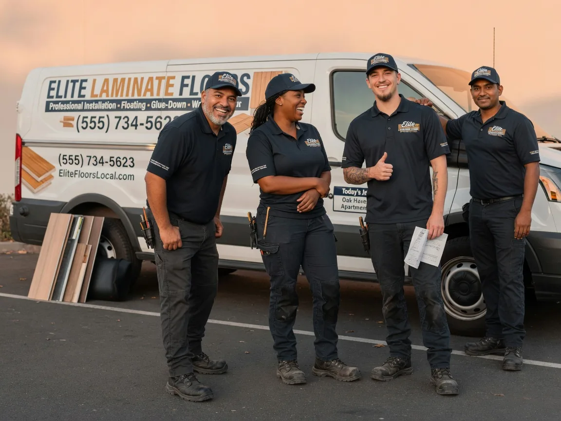 Laminate flooring installation company in Fidelity, IL